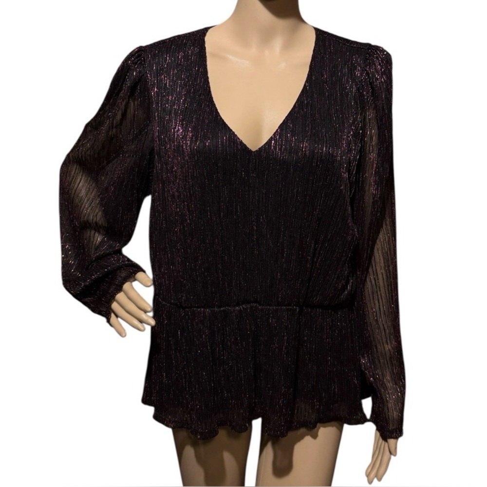 💰BOGO FREE Shimmery Formal Evening Top Blouse